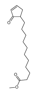 methyl 11-(2-oxocyclopent-3-en-1-yl)undecanoate Structure