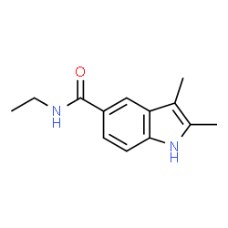 1H-Indole-5-carboxamide,N-ethyl-2,3-dimethyl-(9CI)结构式