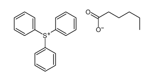 hexanoate,triphenylsulfanium结构式