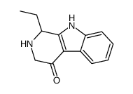 1-ethyl-4-oxo-1,2,3,4-tetrahydro-9H-pyrido[3,4-b]indole Structure