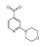 4-(4-nitropyridin-2-yl)morpholine Structure