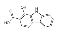 1-hydroxy-carbazole-2-carboxylic acid结构式