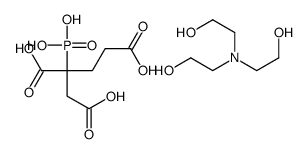 2-phosphonobutane-1,2,4-tricarboxylic acid, compound with 2,2',2''-nitrilotri[ethanol] picture