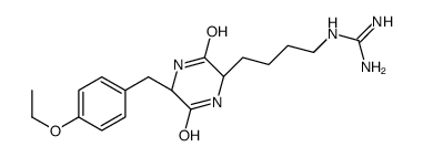 cyclo(ethyltyrosylhomoarginyl) Structure