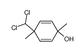 4-dichloromethyl-1,4-dimethyl-cyclohexa-2,5-dienol Structure