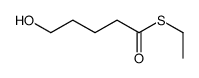 S-ethyl 5-hydroxypentanethioate结构式