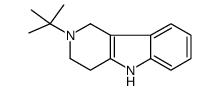 2-tert-butyl-1,3,4,5-tetrahydropyrido[4,3-b]indole Structure