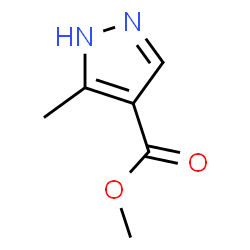 Methyl 5-methyl-1H-pyrazole-4-carboxylate structure