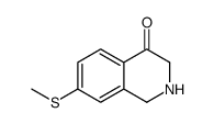 7-methylsulfanyl-2,3-dihydro-1H-isoquinolin-4-one Structure