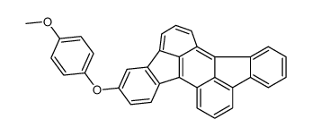 5-(4-methoxyphenoxy)rubicene Structure