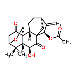 毛萼晶A结构式