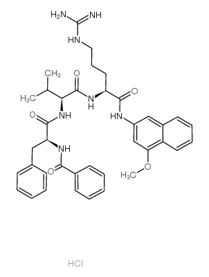 BZ-PHE-VAL-ARG-4M-BETA-NA HCL结构式