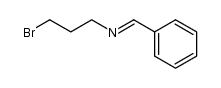 (3-bromo-propyl)-[1-phenyl-meth-(E)-ylidene]-amine Structure