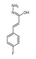 3-(4-fluorophenyl)prop-2-enehydrazide Structure