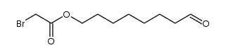 8-(bromoacetoxy)octanal Structure