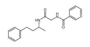 N-(2-oxo-2-(4-phenylbutan-2-ylamino)ethyl)benzamide Structure