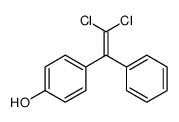 4-(2,2-dichloro-1-phenylethenyl)phenol Structure