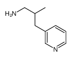 3-Pyridinepropanamine,beta-methyl-(9CI)结构式