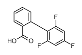 2-(2,4,6-trifluorophenyl)benzoic acid Structure