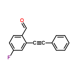 4-Fluoro-2-(phenylethynyl)benzaldehyde picture