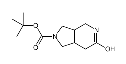 (3aS,7aS)-叔-丁基 6-氧亚基六氢-1H-吡咯并[3,4-c]吡啶-2(3H)-甲酸基酯图片