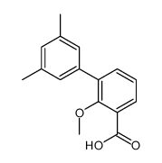 3-(3,5-dimethylphenyl)-2-methoxybenzoic acid结构式