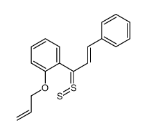 [3-phenyl-1-(2-prop-2-enoxyphenyl)prop-2-enylidene]-sulfanylidene-λ4-sulfane Structure