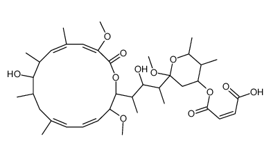 23-Deethyl-2-demethyl-2-methoxy-23-methyl-19-O-methylhygrolidin结构式