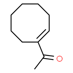 Ethanone, 1-(1-cycloocten-1-yl)-, [R-(Z)]- (9CI) Structure