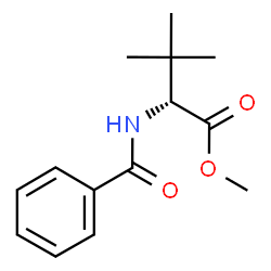 D-VALINE, N-BENZOYL-3-METHYL-, METHYL ESTER结构式