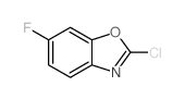 2-氯-6-氟苯并噁唑结构式