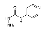 Hydrazinecarboxamide,N-4-pyridinyl- Structure