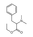 2-Dimethylamino-3-phenylpropionic acid ethyl ester结构式