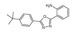 2-(2-AMINOPHENYL)-5-(4-(TERT-BUTYL)PHENYL)-1,3,4-OXADIAZOLE Structure