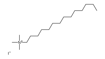 trimethyl(tetradecyl)azanium,iodide结构式