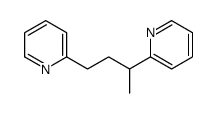 2-(4-pyridin-2-ylbutan-2-yl)pyridine结构式