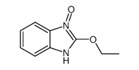 Benzimidazole, 2-ethoxy-, 3-oxide (8CI) Structure