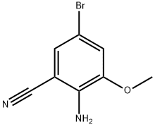 2-amino-5-bromo-3-methoxybenzonitrile picture