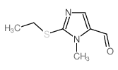 2-(ETHYLSULFANYL)-1-METHYL-1H-IMIDAZOLE-5-CARBALDEHYDE Structure