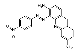 4-[(4-nitrophenyl)diazenyl]acridine-3,6-diamine Structure