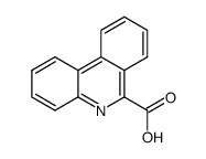 6-Phenanthridinecarboxylic acid结构式