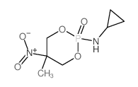 1,3,2-Dioxaphosphorinan-2-amine,N-cyclopropyl-5-methyl-5-nitro-, 2-oxide picture