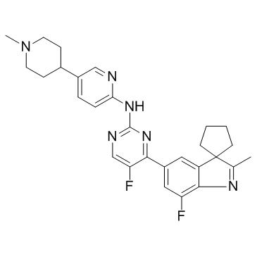 CDK4/6/1抑制剂结构式