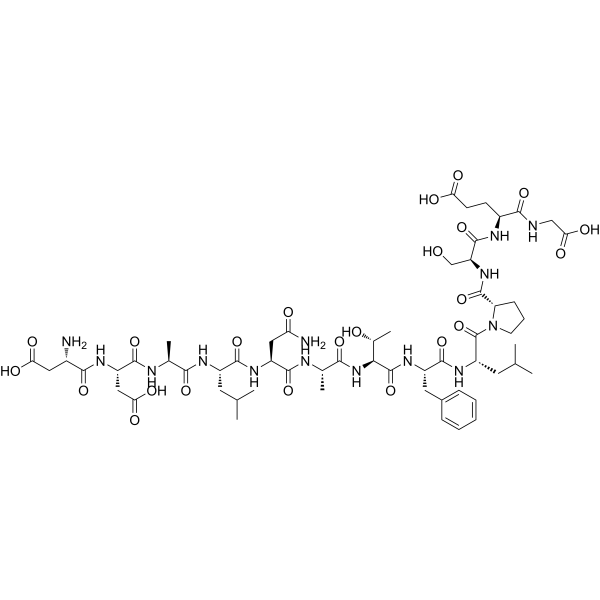 (Thr17)-c-Jun (11-23)结构式