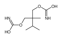 2-Methyl-2-(1-methylethyl)propane-1,3-diol dicarbamate Structure