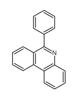 Phenanthridine,6-phenyl- Structure