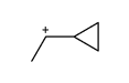 1-methylcyclopropylcarbinyl cation结构式