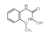 Urea,N-hydroxy-N'-(2-methoxyphenyl)-结构式