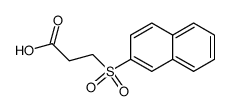 3-(2-naphthylsulfonyl)propanoic acid picture