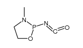 2-isocyanato-3-methyl-1,3,2-oxazaphospholidine Structure